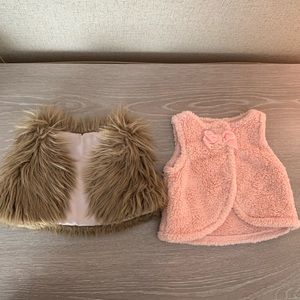 Baby Girl Vests! Size 0-3!